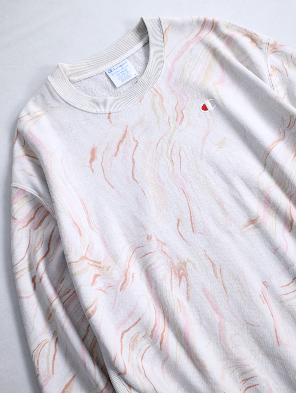 00s Champion design sweatshirt multi