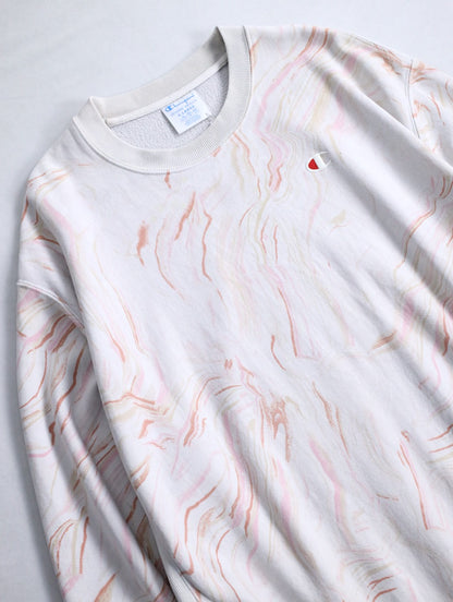 00s Champion design sweatshirt multi