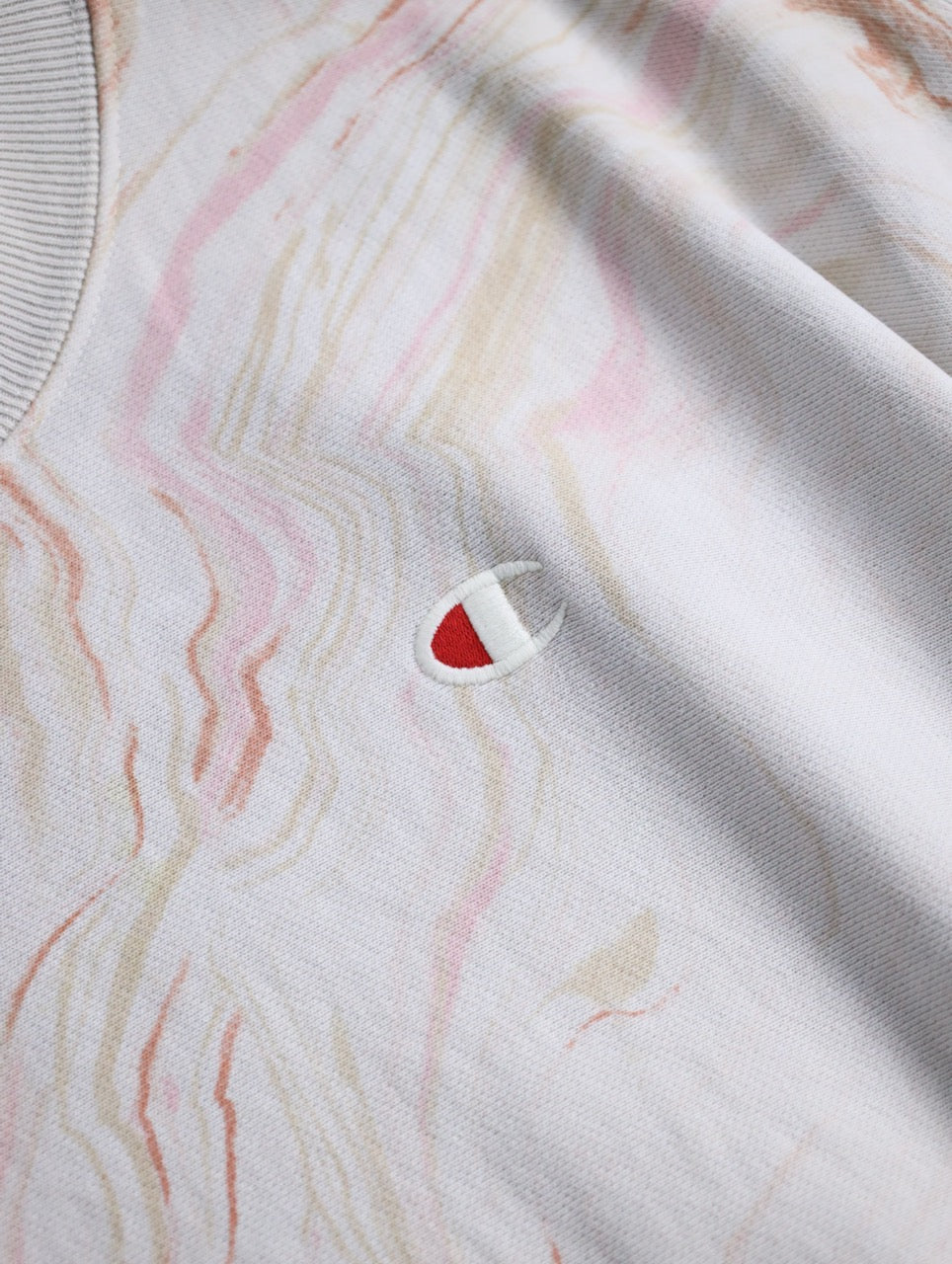 00s Champion design sweatshirt multi