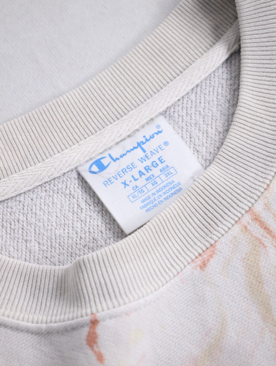 00s Champion design sweatshirt multi