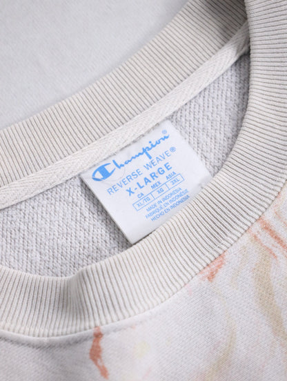 00s Champion design sweatshirt multi