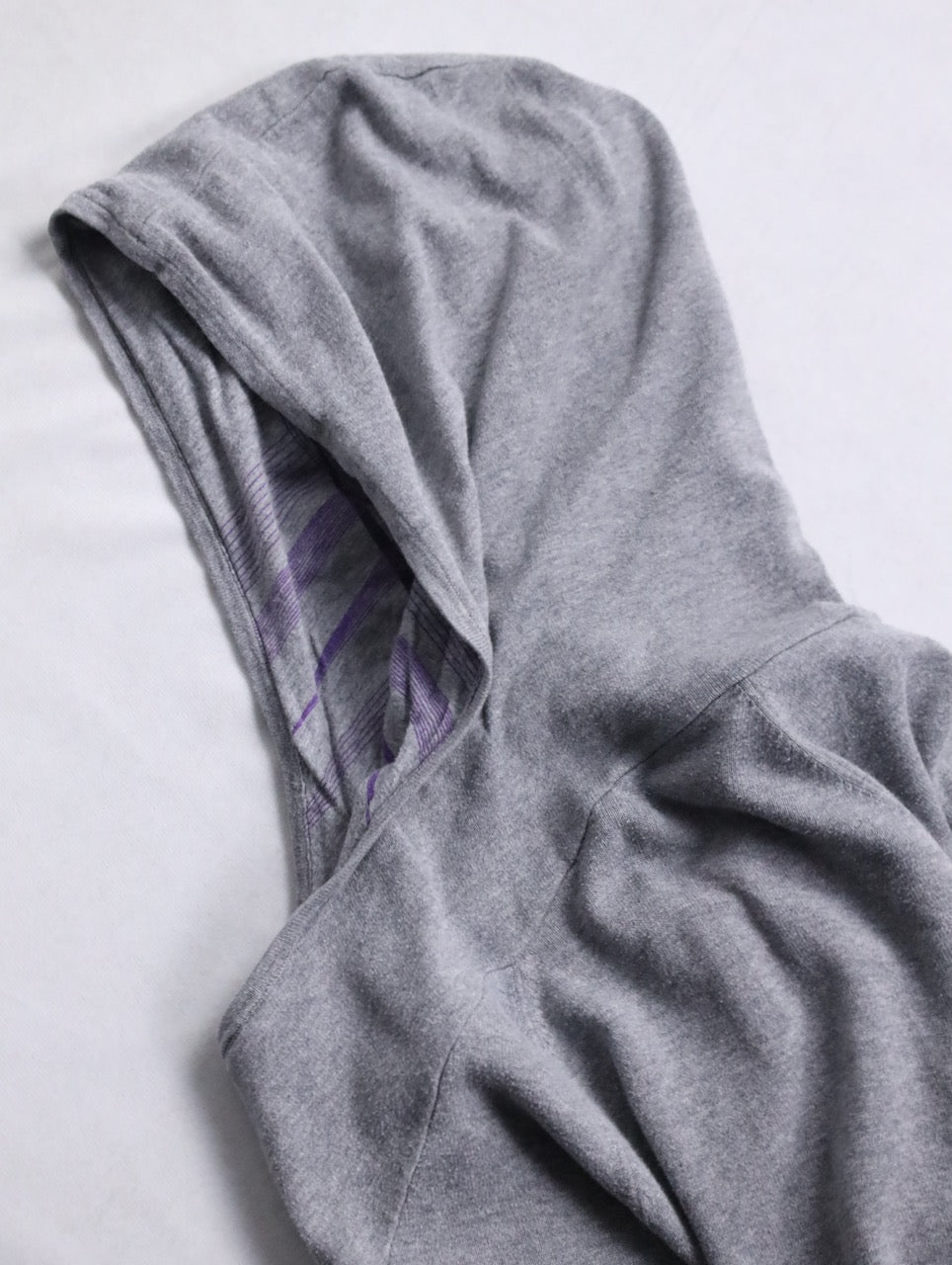 ARMANI EXCHANGE cotton hoodie gray