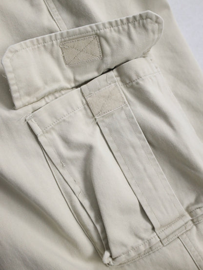 90-00s Calvin Klein cotton wide easy pants lihgtbeige