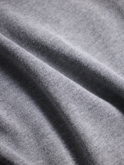ARMANI EXCHANGE cotton hoodie gray