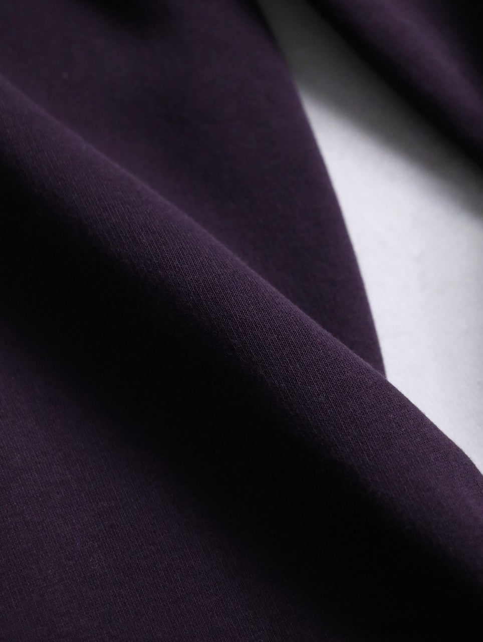 JORDAN wide sweat pants burgundy
