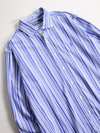 90s Ralph Lauren stripe shirt multi