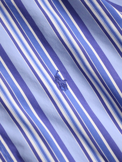 90s Ralph Lauren stripe shirt multi