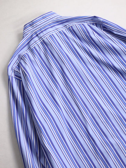 90s Ralph Lauren stripe shirt multi