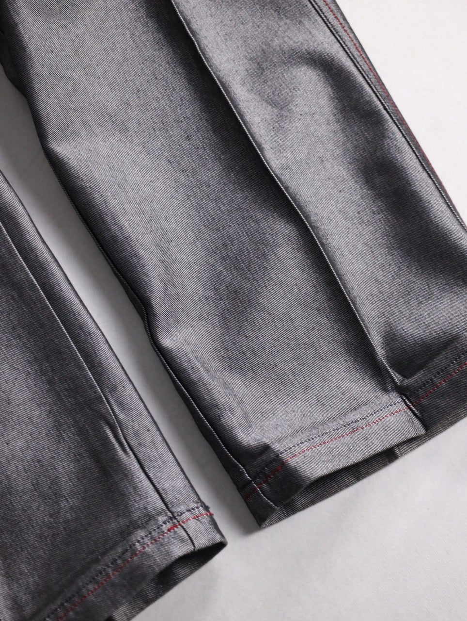 guess jeans metallic wide denim painter pants gray