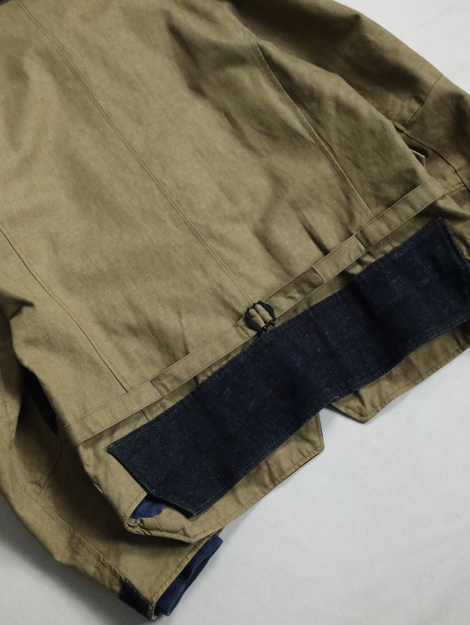 G-STAR RAW 2tone denim work jacket beige-indigo