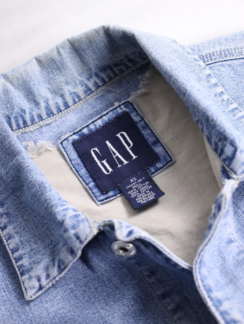 OLD GAP 4pocket work jacket lightblue