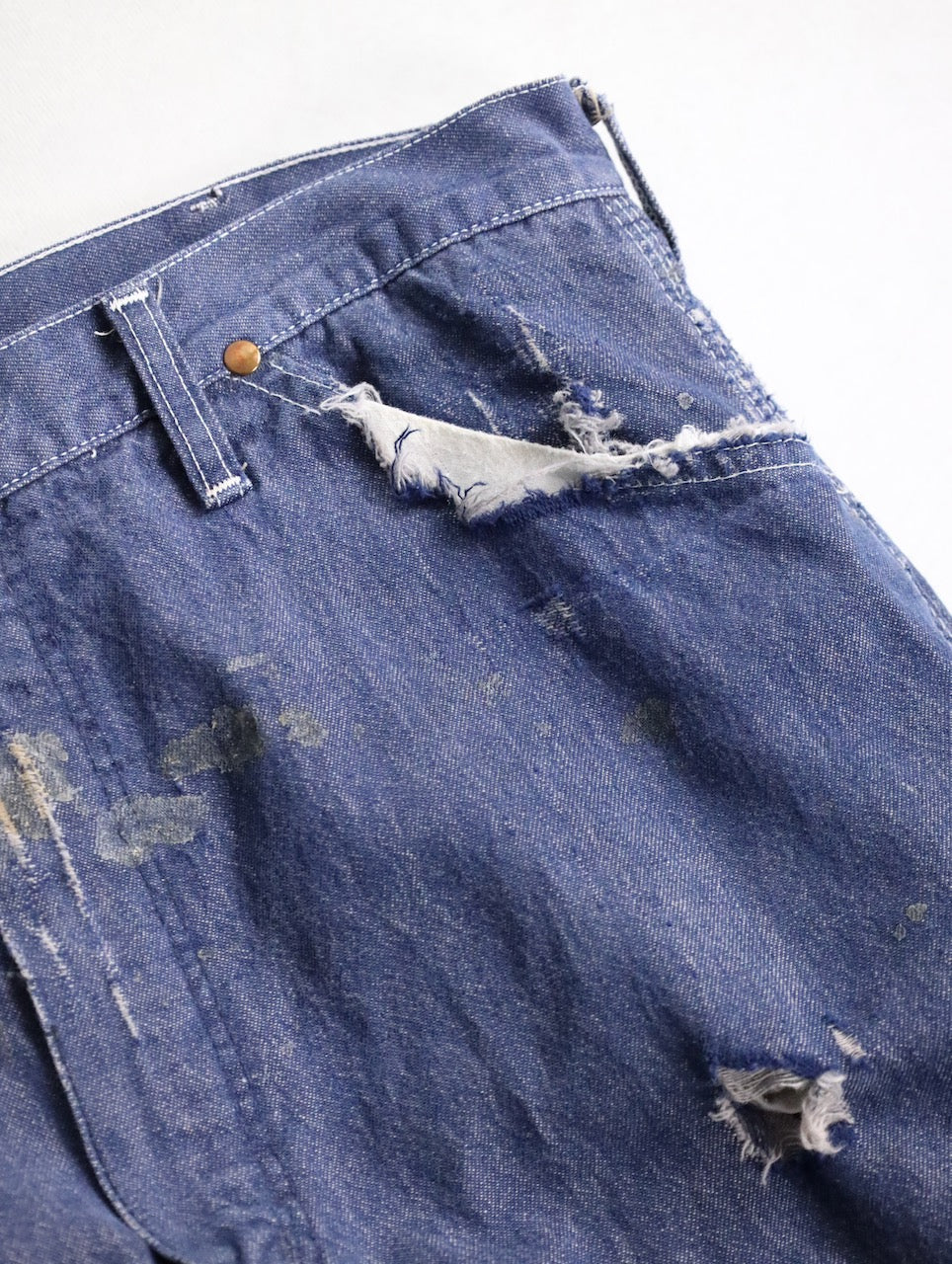 60s BIG BEN denim painter pants indigo