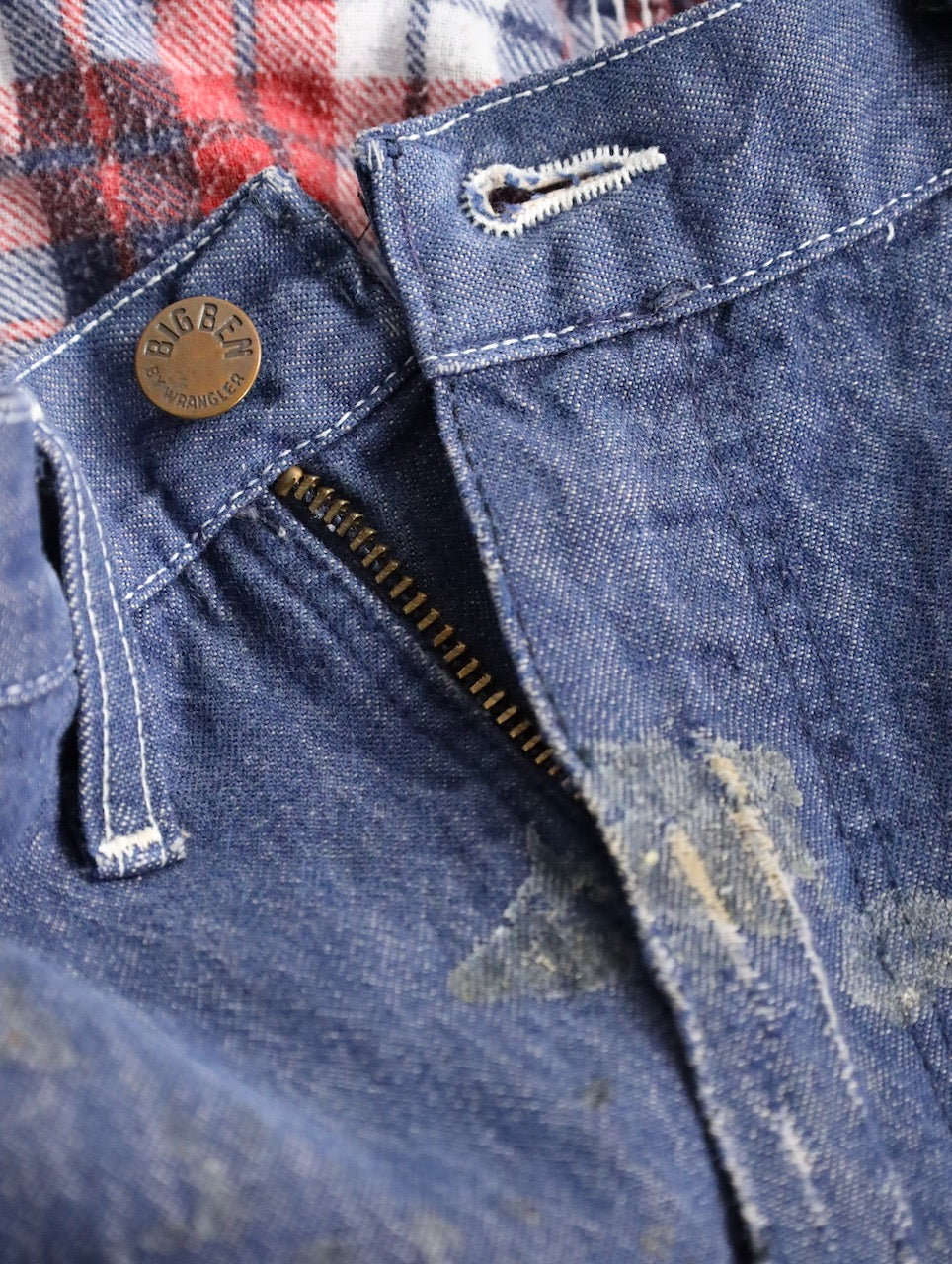 60s BIG BEN denim painter pants indigo
