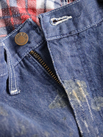 60s BIG BEN denim painter pants indigo