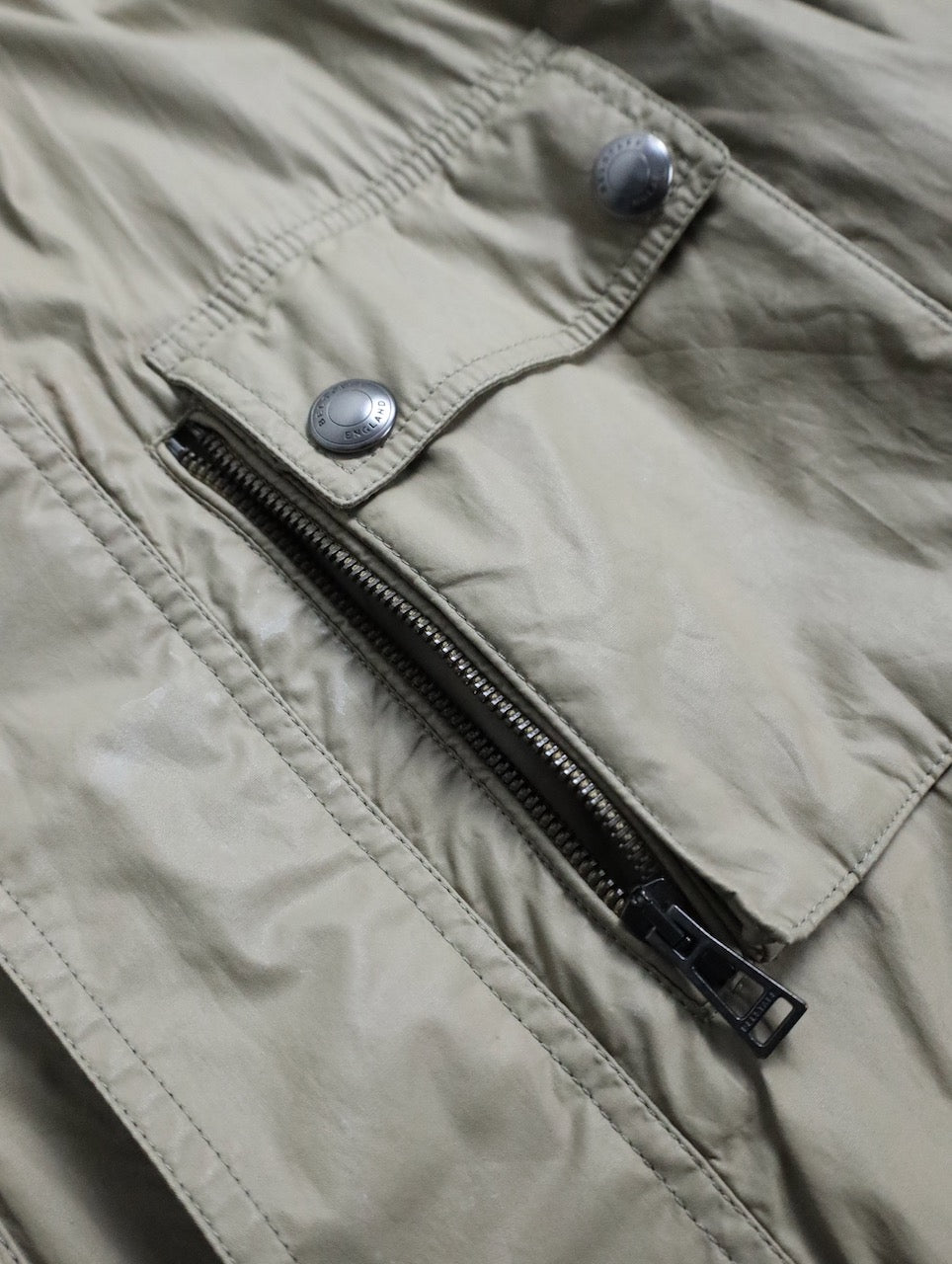 Belstaff cotton half jacket beige