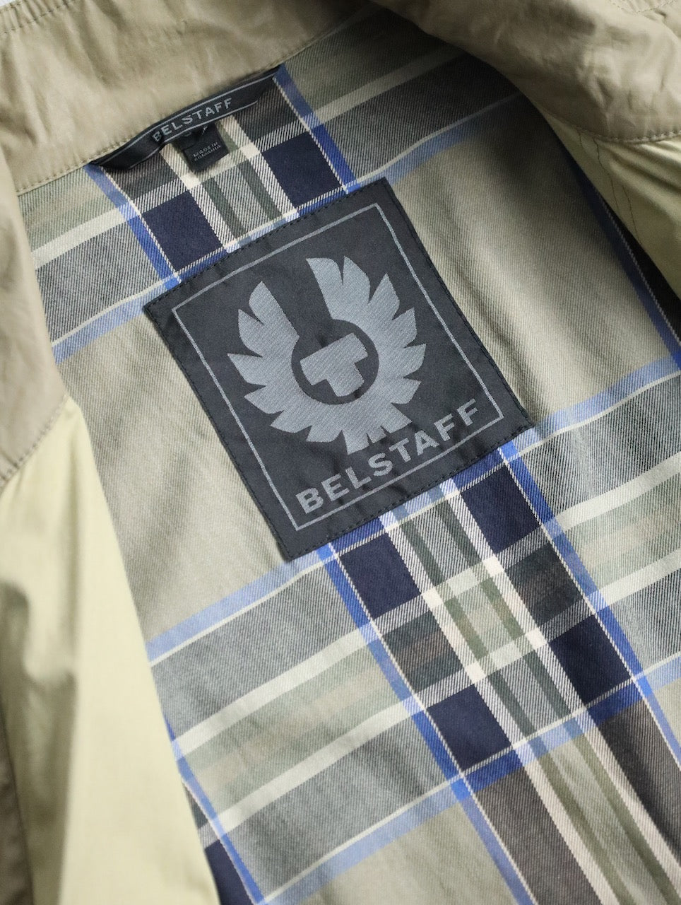 Belstaff cotton half jacket beige
