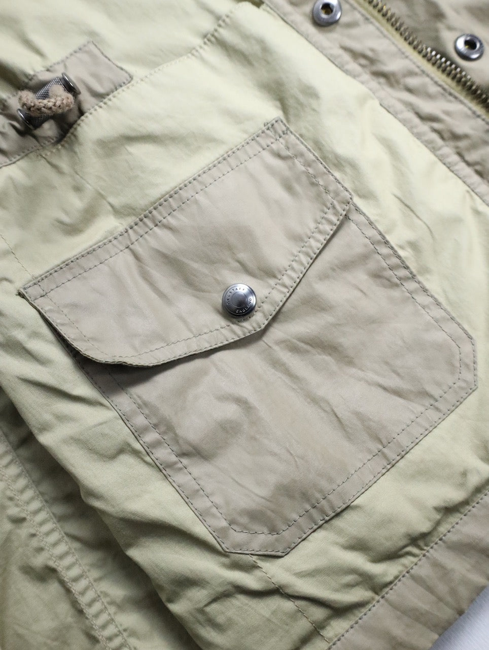 Belstaff cotton half jacket beige