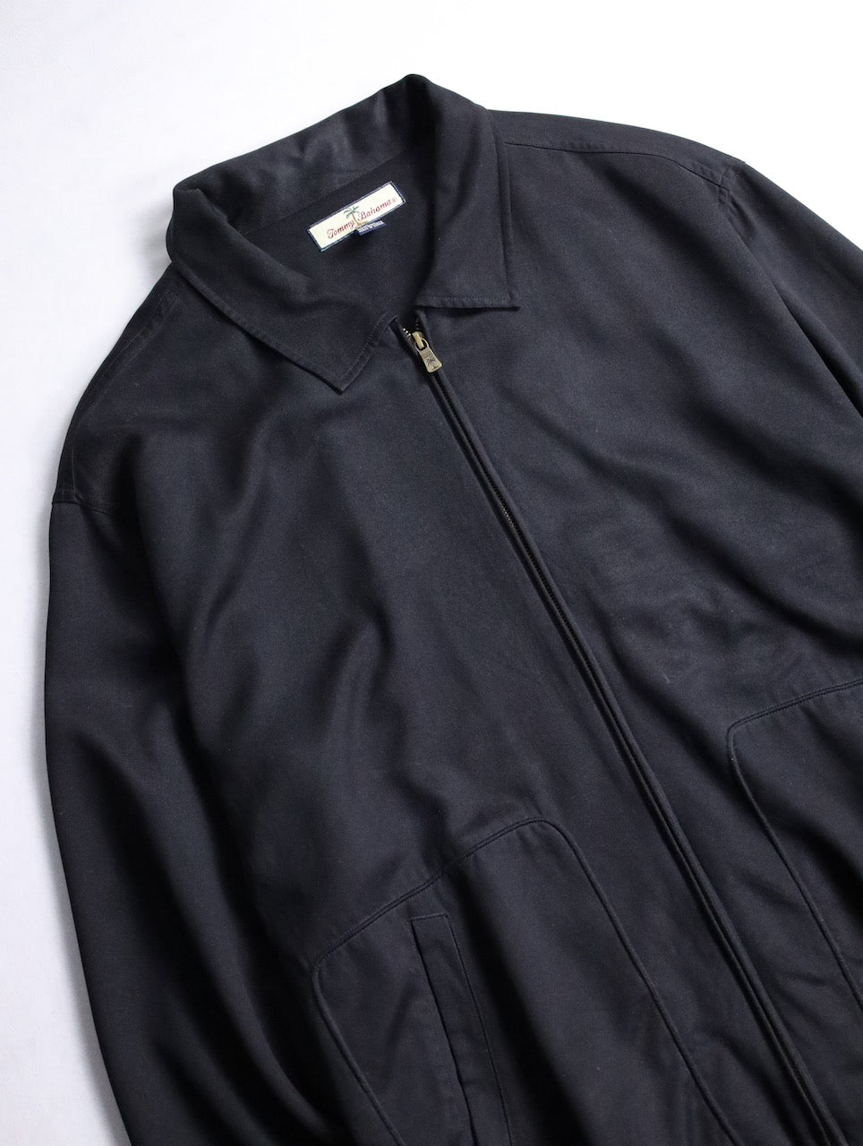 Tommy Bahama heavy silk jacket black