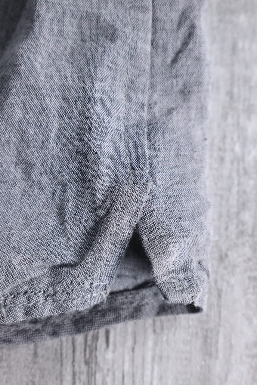 ARMANI EXCHANGE linen shirt gray