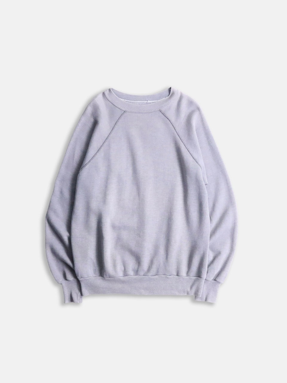 90s raglan sweatshirt fade gray