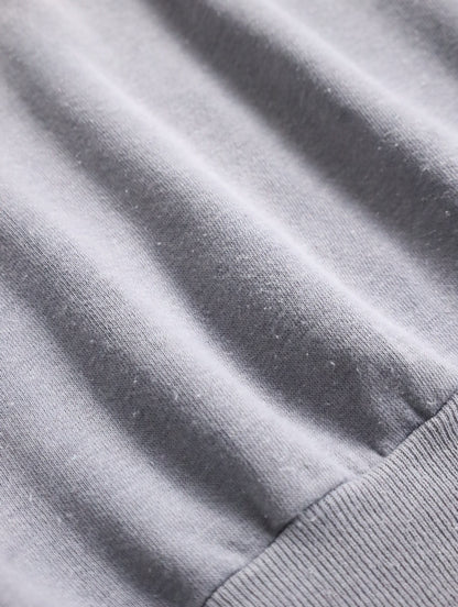 90s raglan sweatshirt fade gray