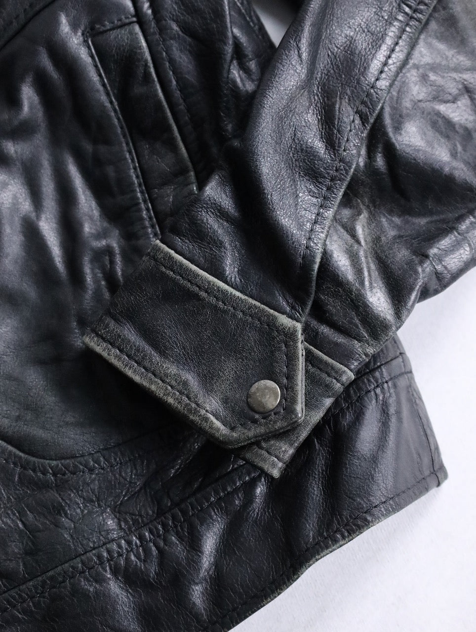 JEREM leather jacket black