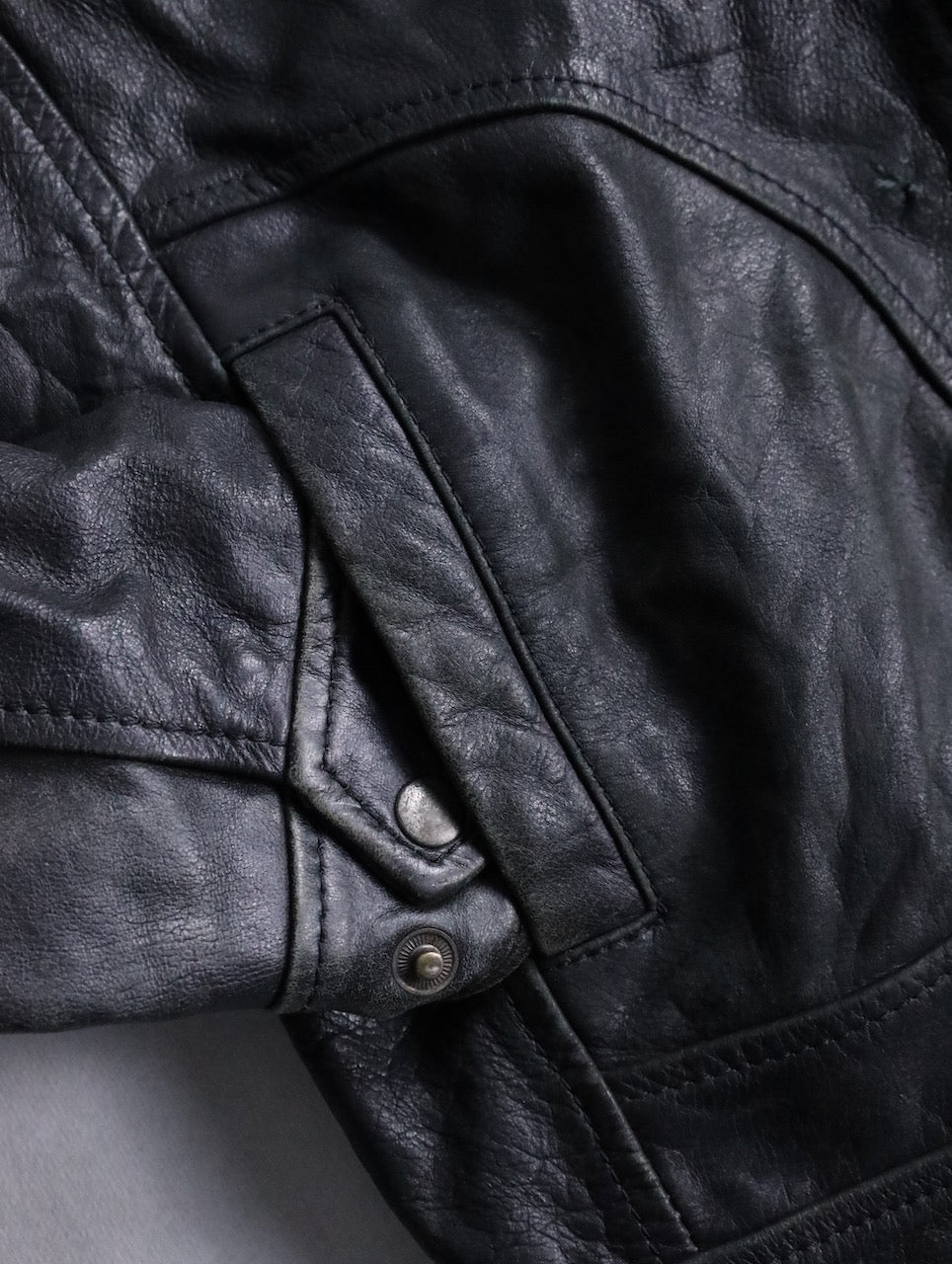 JEREM leather jacket black