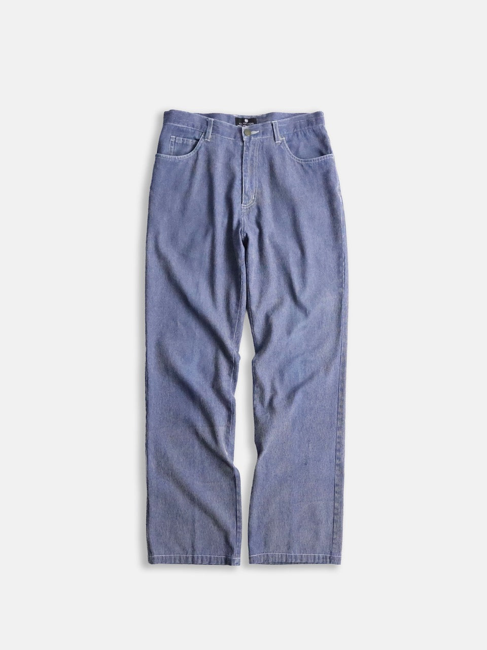 denim like cotton pants morokko lightblue