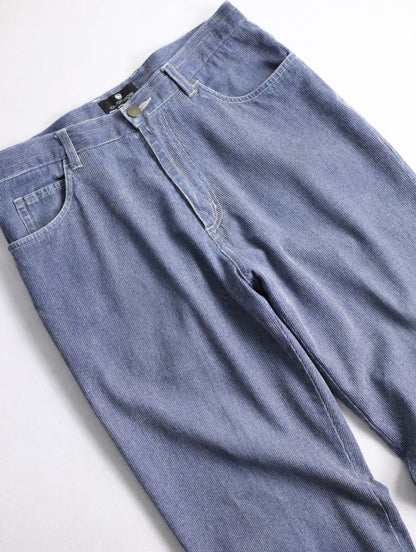 denim like cotton pants morokko lightblue
