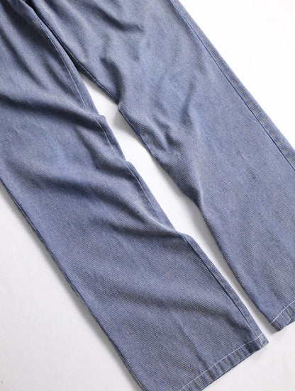 denim like cotton pants morokko lightblue