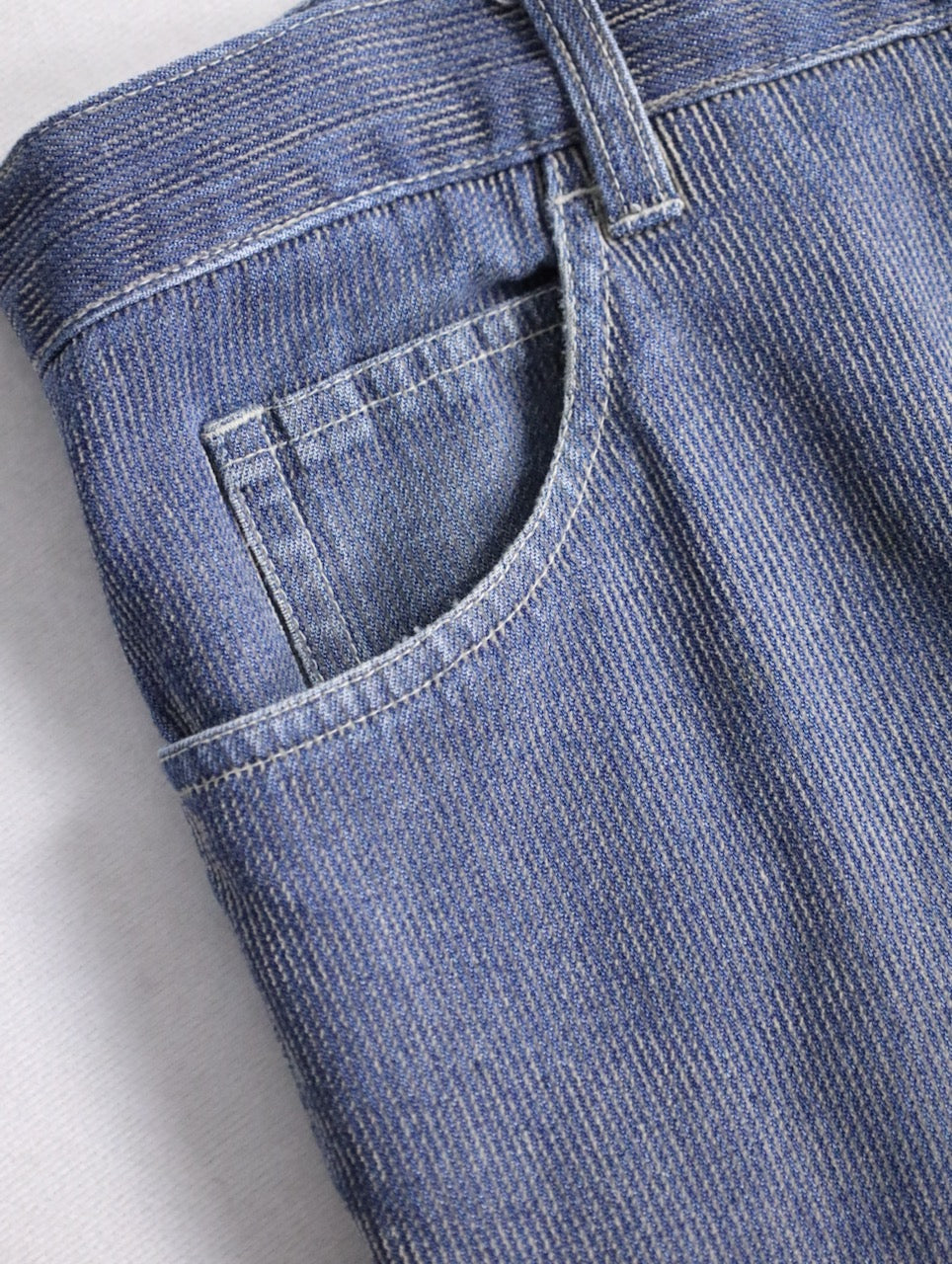 denim like cotton pants morokko lightblue