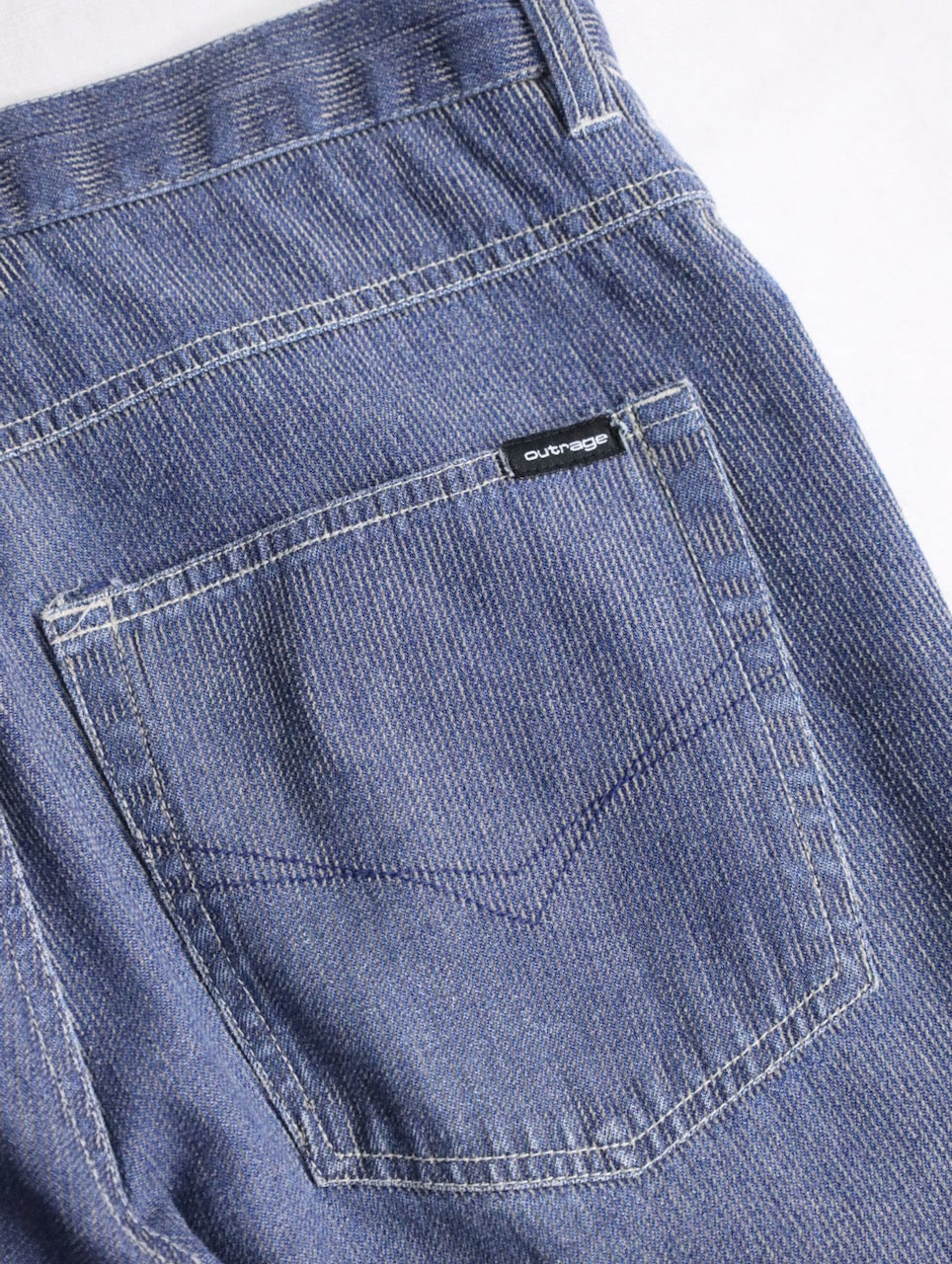 denim like cotton pants morokko lightblue