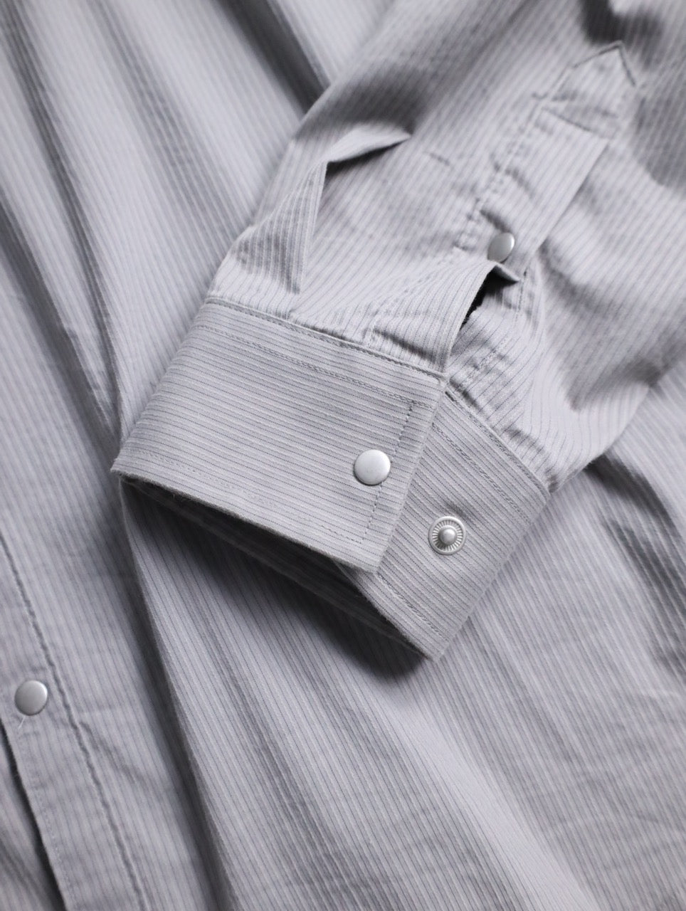 ARMANI EXCHANGE stripe shirt lightgray