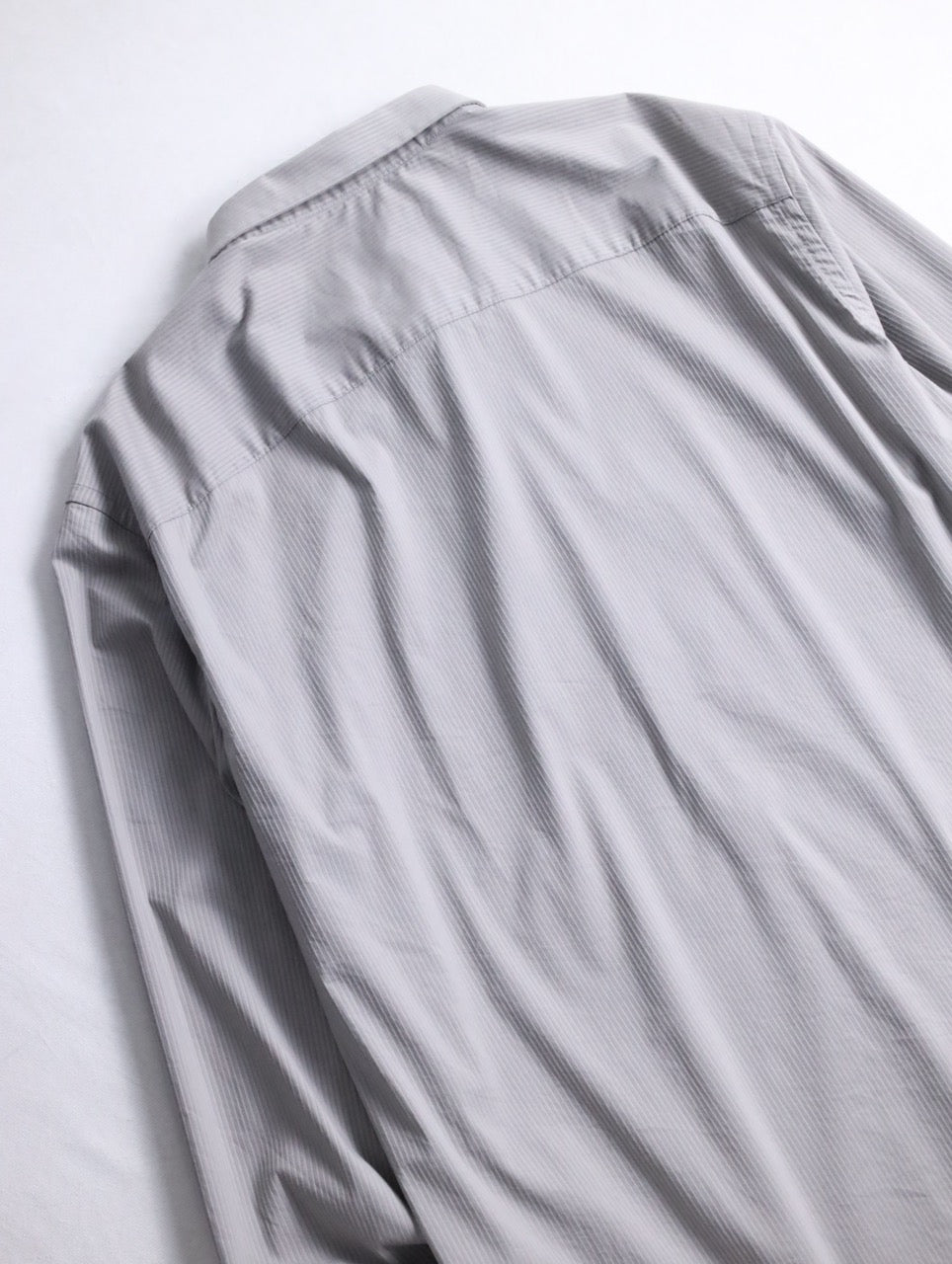 ARMANI EXCHANGE stripe shirt lightgray