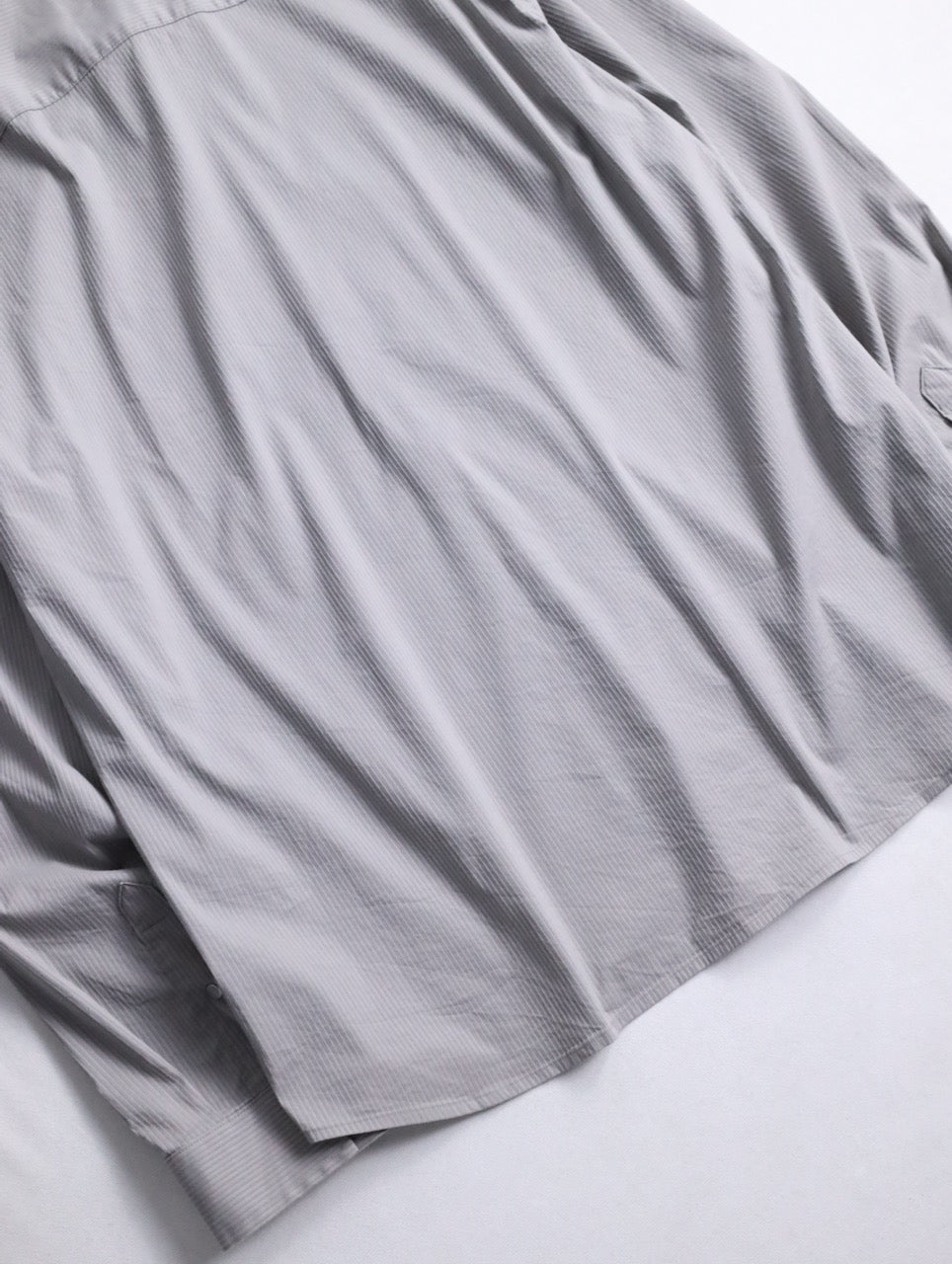 ARMANI EXCHANGE stripe shirt lightgray