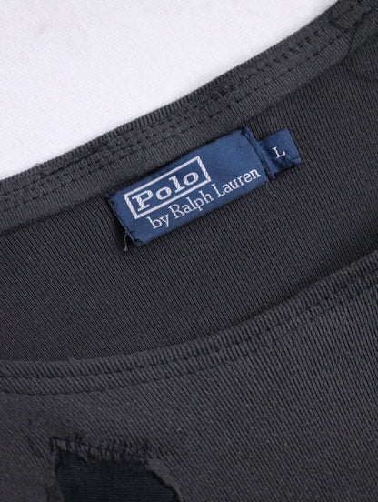 90s Ralph Lauren custom sweatshirt fadeblack