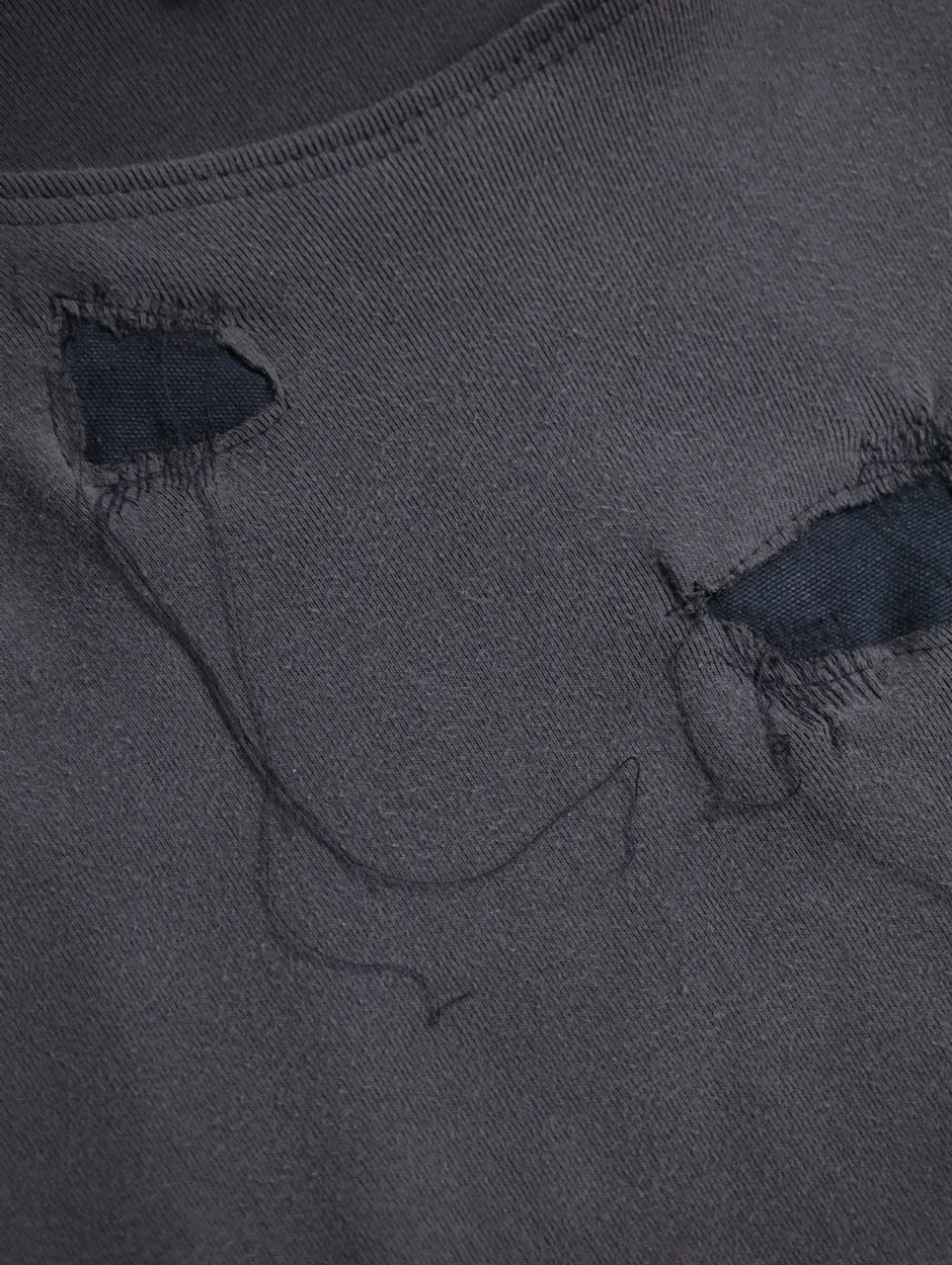 90s Ralph Lauren custom sweatshirt fadeblack