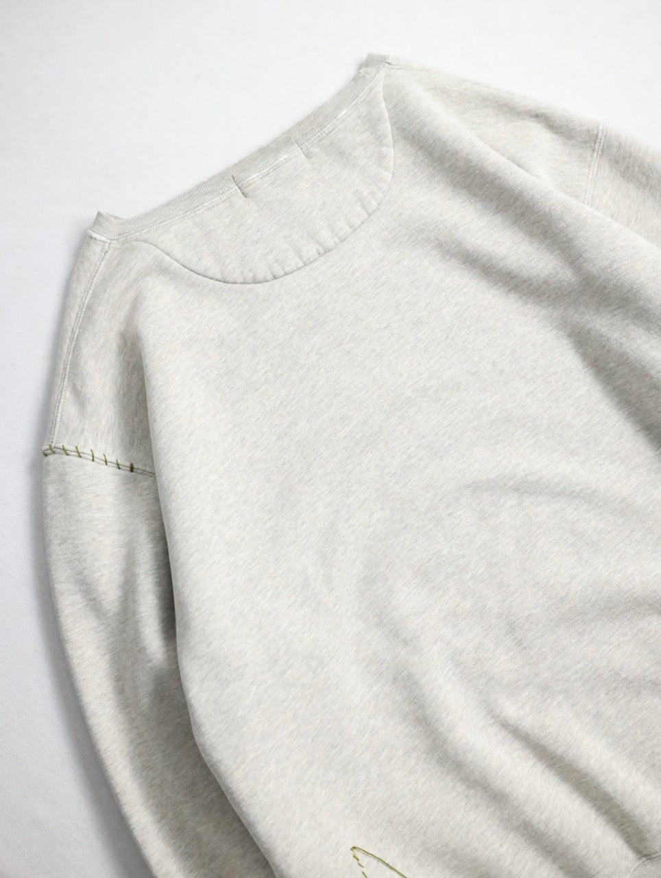 90s Ralph Lauren custom sweashirt NORTHERN MARIANA ISLANDS lightgray