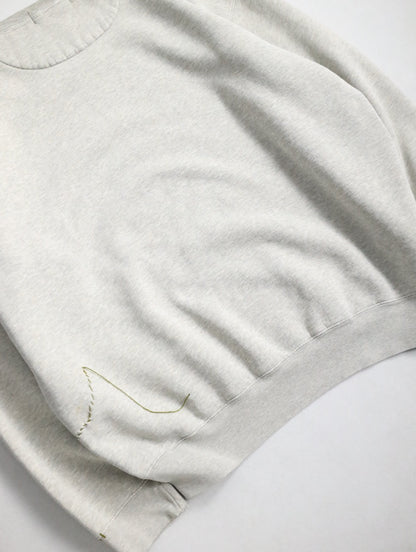 90s Ralph Lauren custom sweashirt NORTHERN MARIANA ISLANDS lightgray