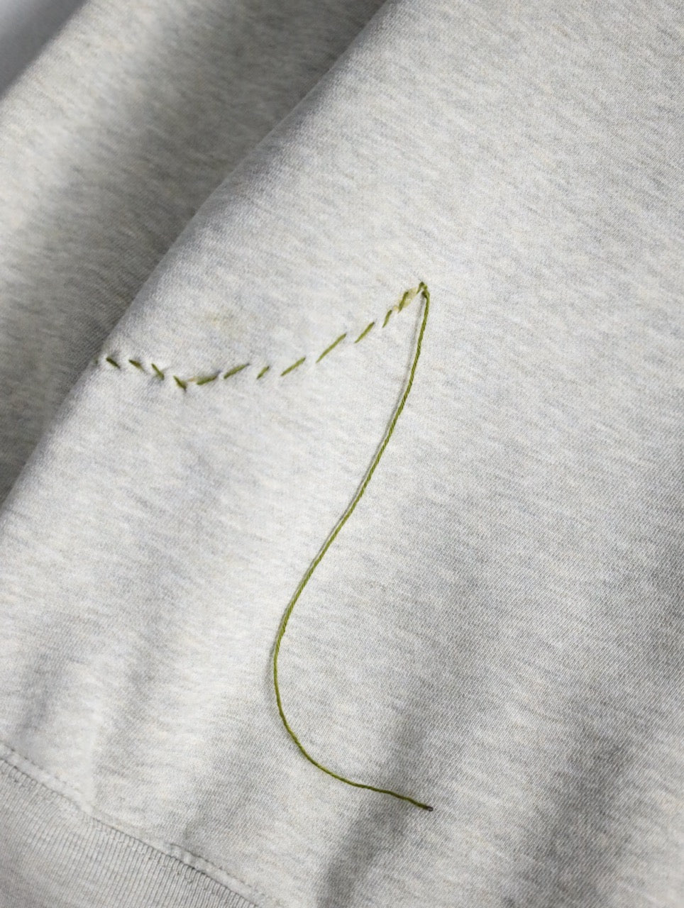 90s Ralph Lauren custom sweashirt NORTHERN MARIANA ISLANDS lightgray