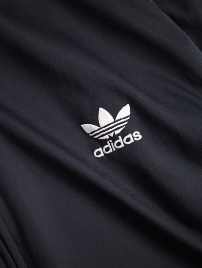 00s ADIDAS jog top black-white