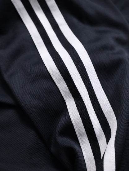 00s ADIDAS jog top black-white