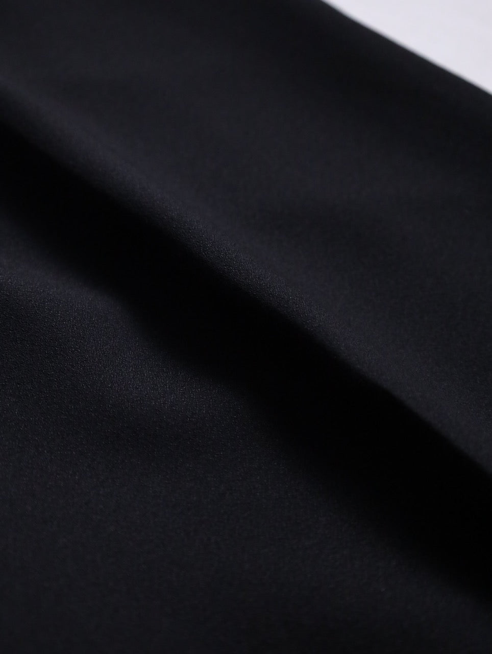 three quarter length notuck slacks black