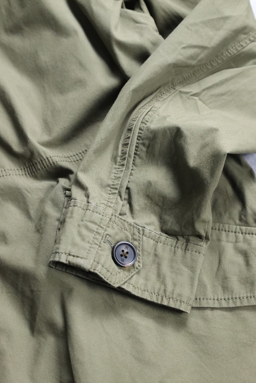 Banana Republic light cotton long jacket khaki