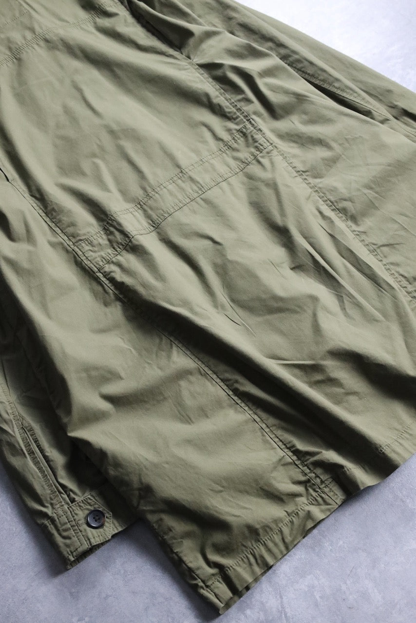 Banana Republic light cotton long jacket khaki