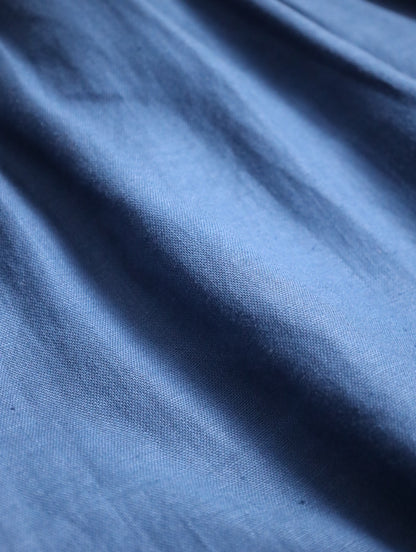 2tuck linen shots navy