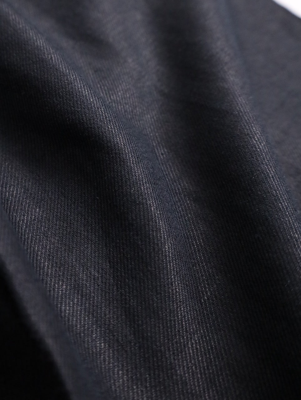linen cotton beltted wide pants usa black