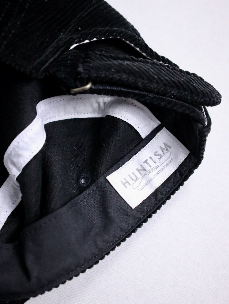HUNTISM corduroy cap black