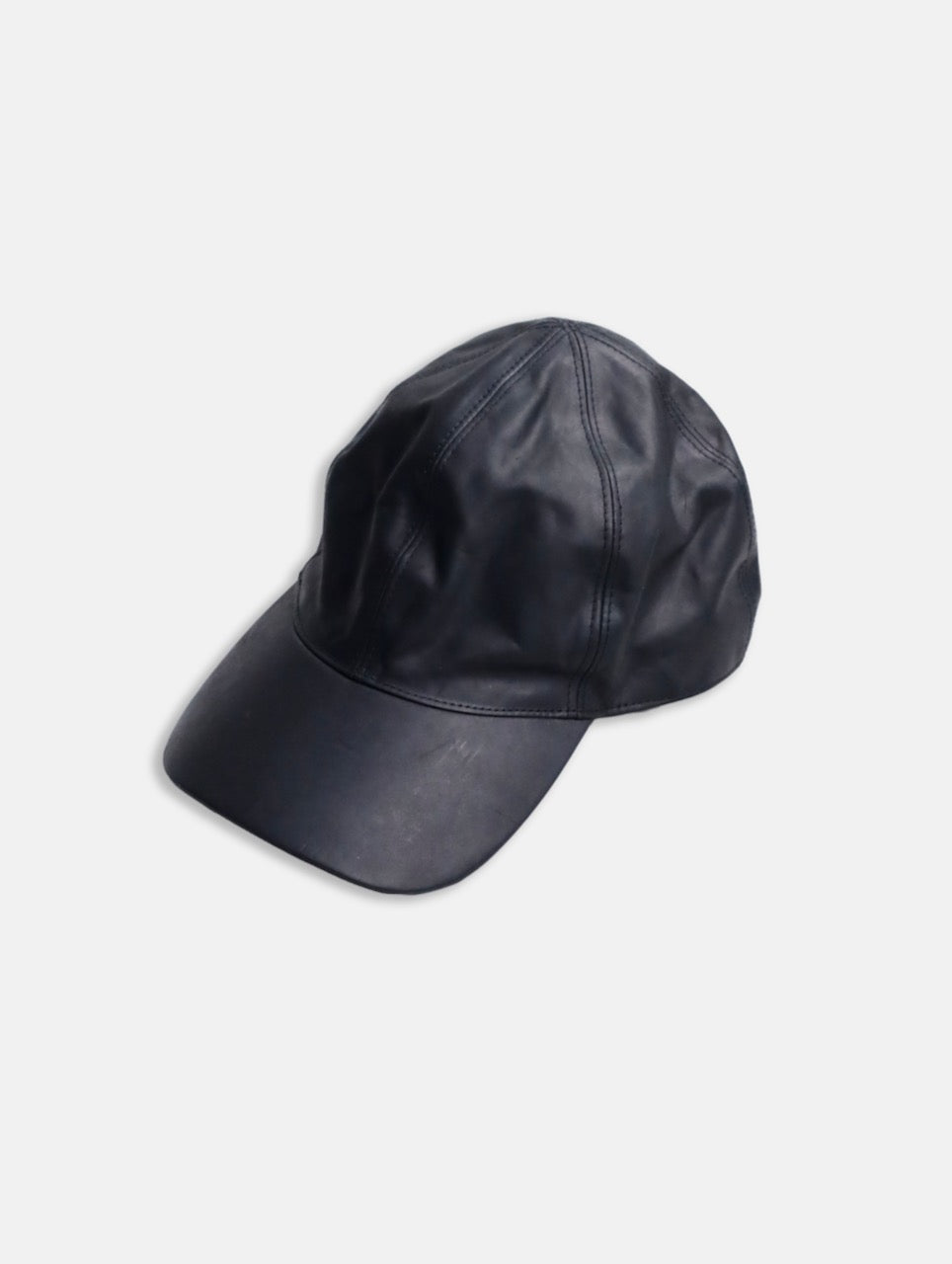 PRASTHANA GUIDI calf leather cap black