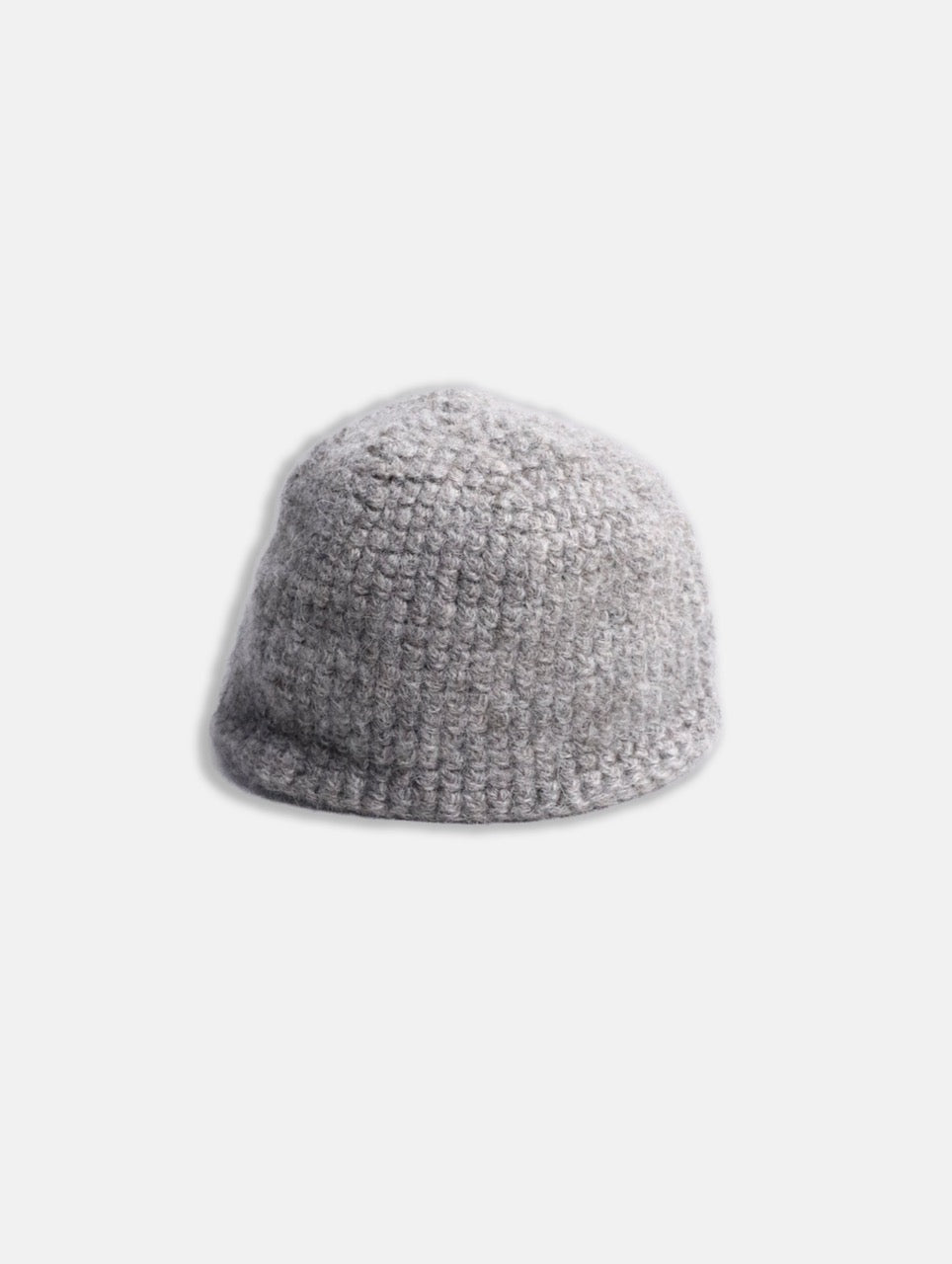 JAN-JAN VAN ESSCHE wool knit beanie gray